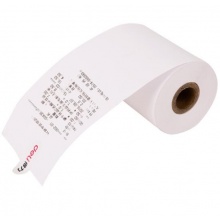 得力（deli）75mm*60mm双胶收银纸/收银机打印纸/超市小票打印纸 30米/卷 50卷/箱 3205
