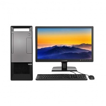 联想T4900V台式机 I5-8400/4G/1T/DVDRW/21.5液晶